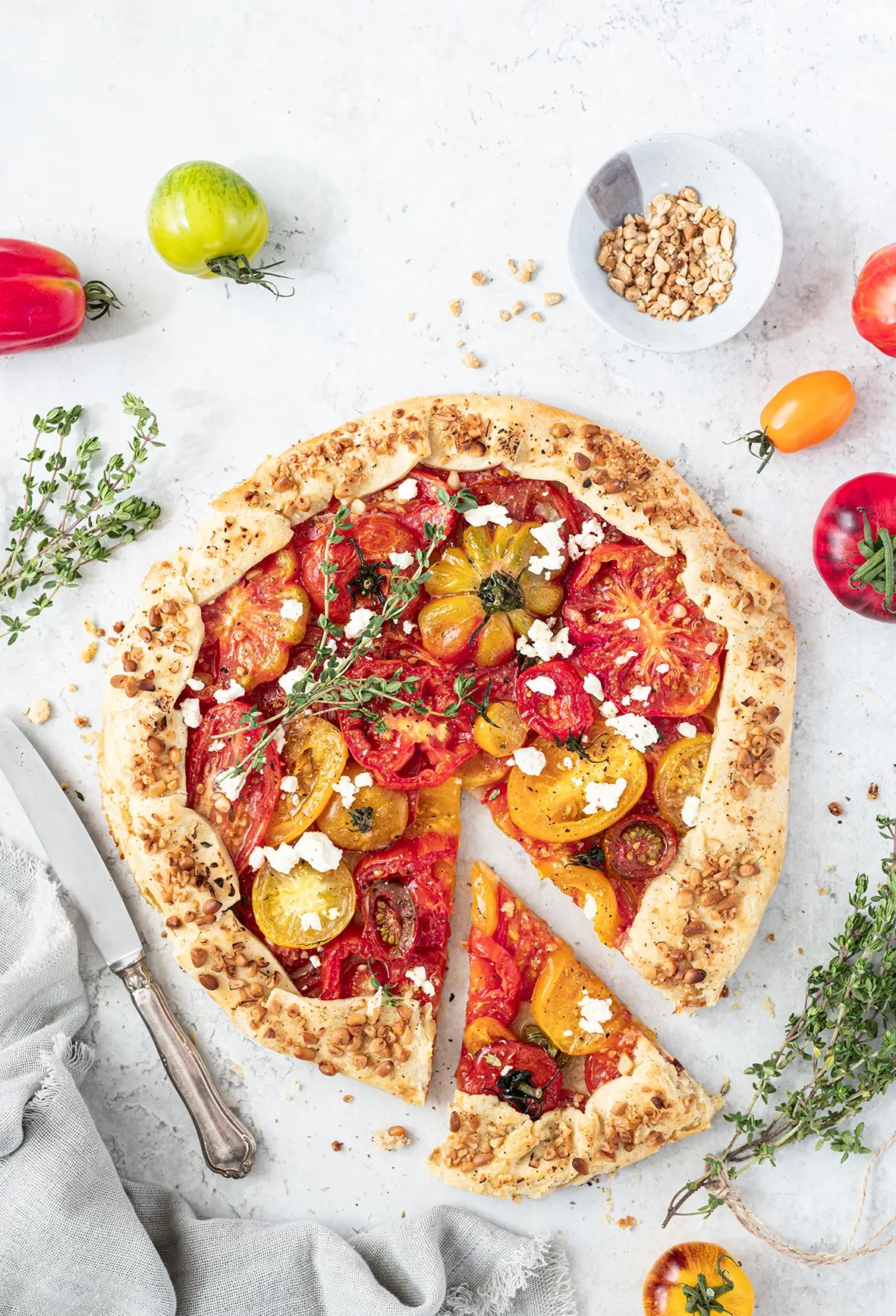 Tomaten Galette