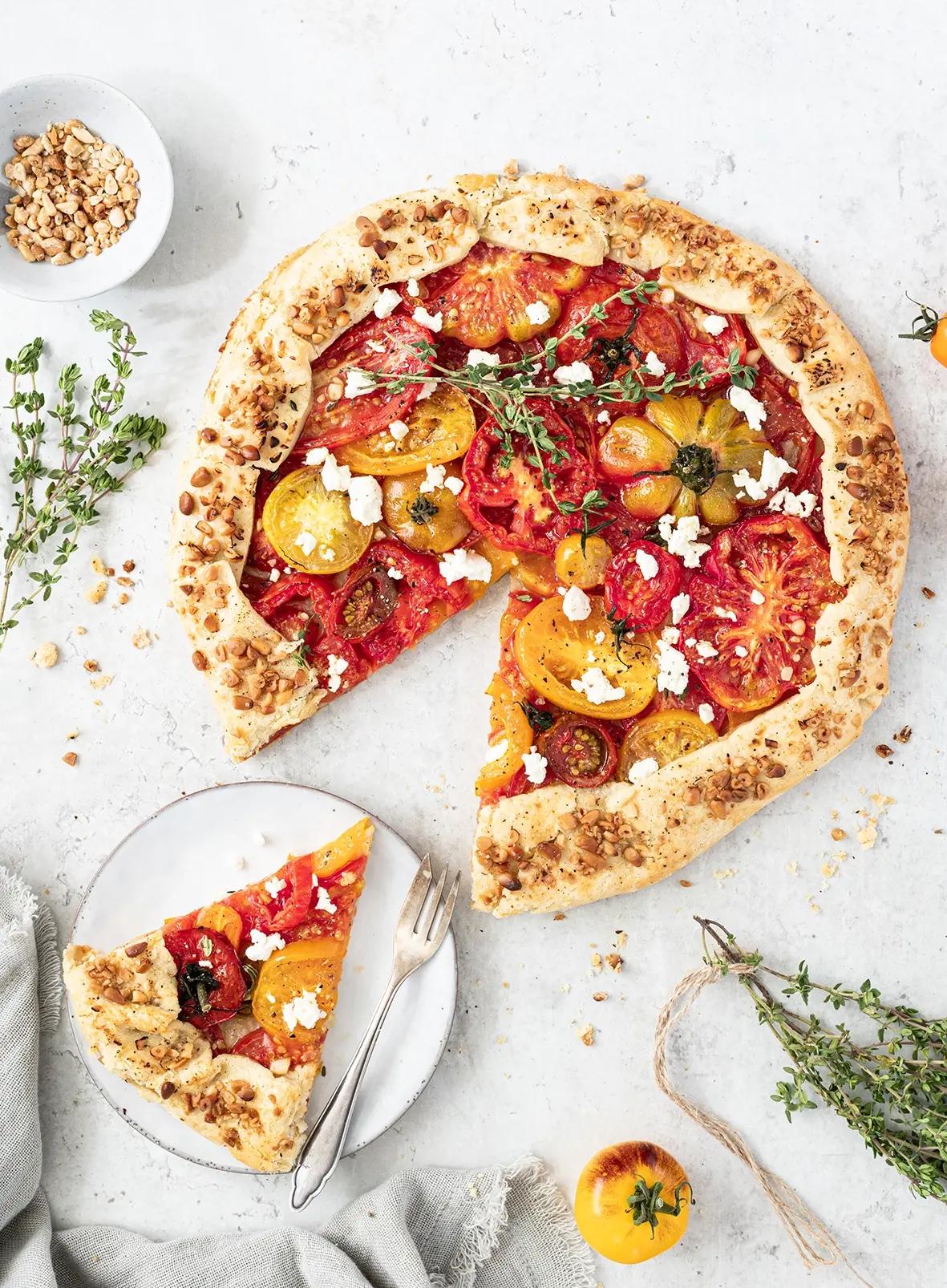 Tomaten Galette