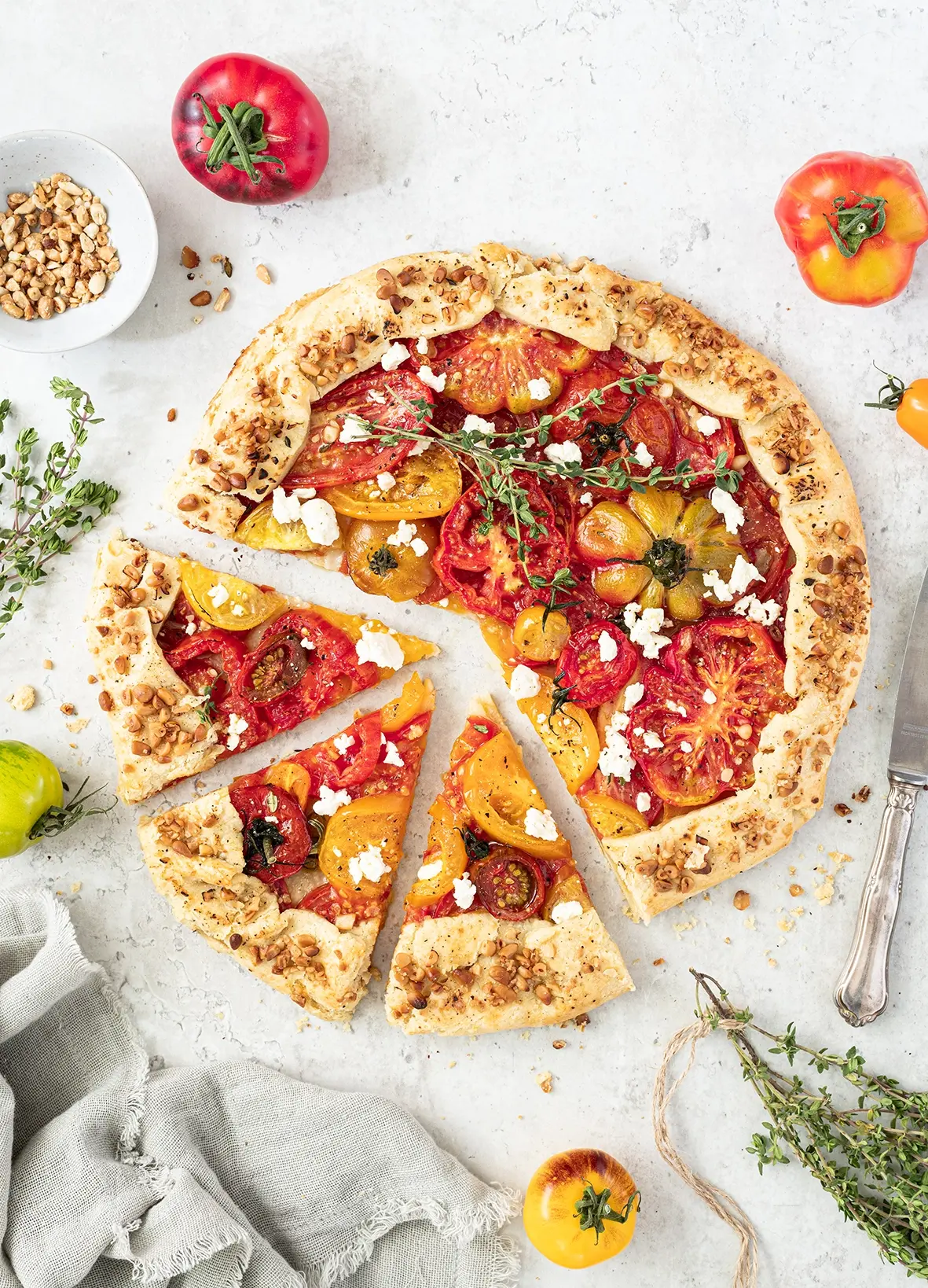 Tomaten Galette