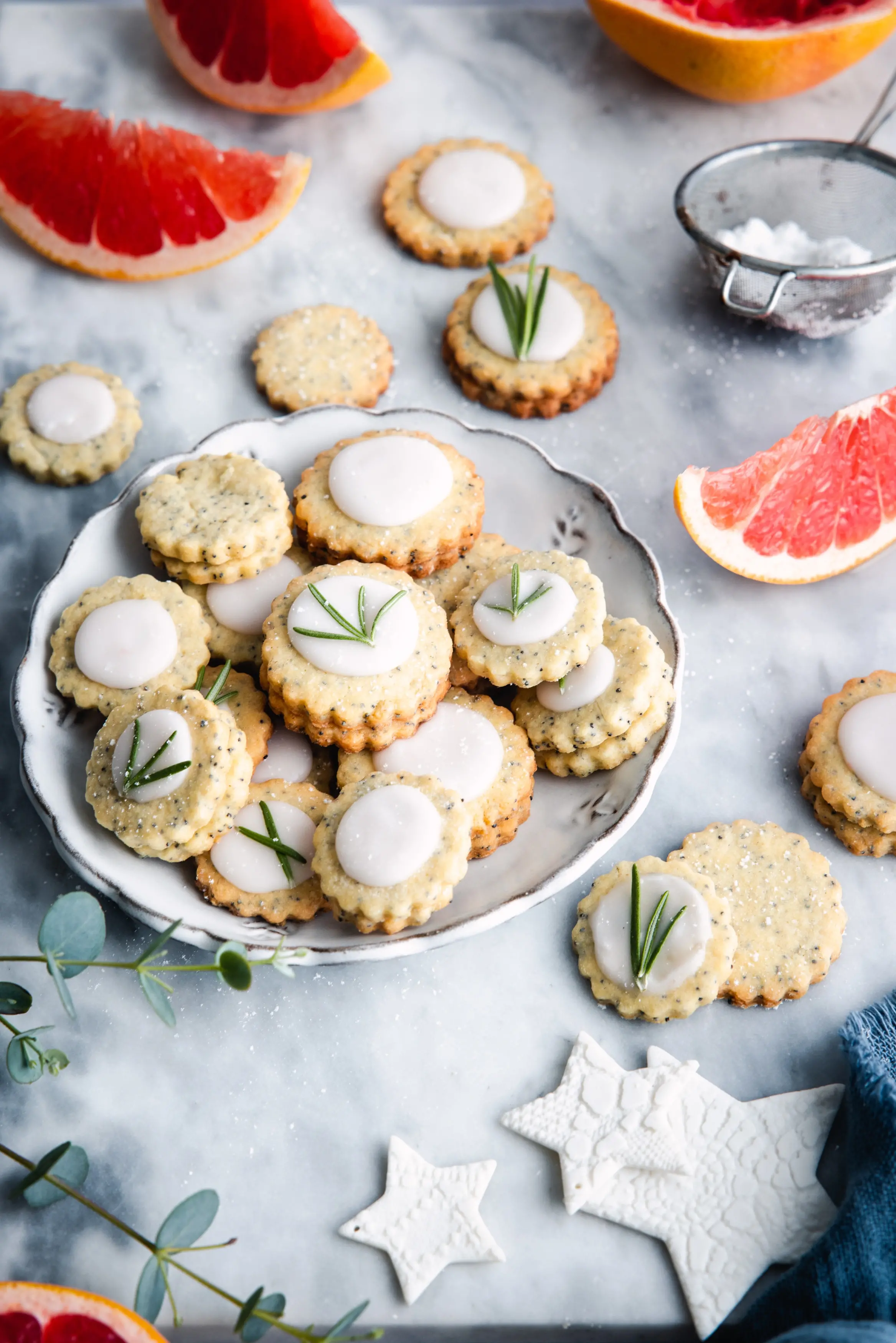 Grapefruit Plätzchen