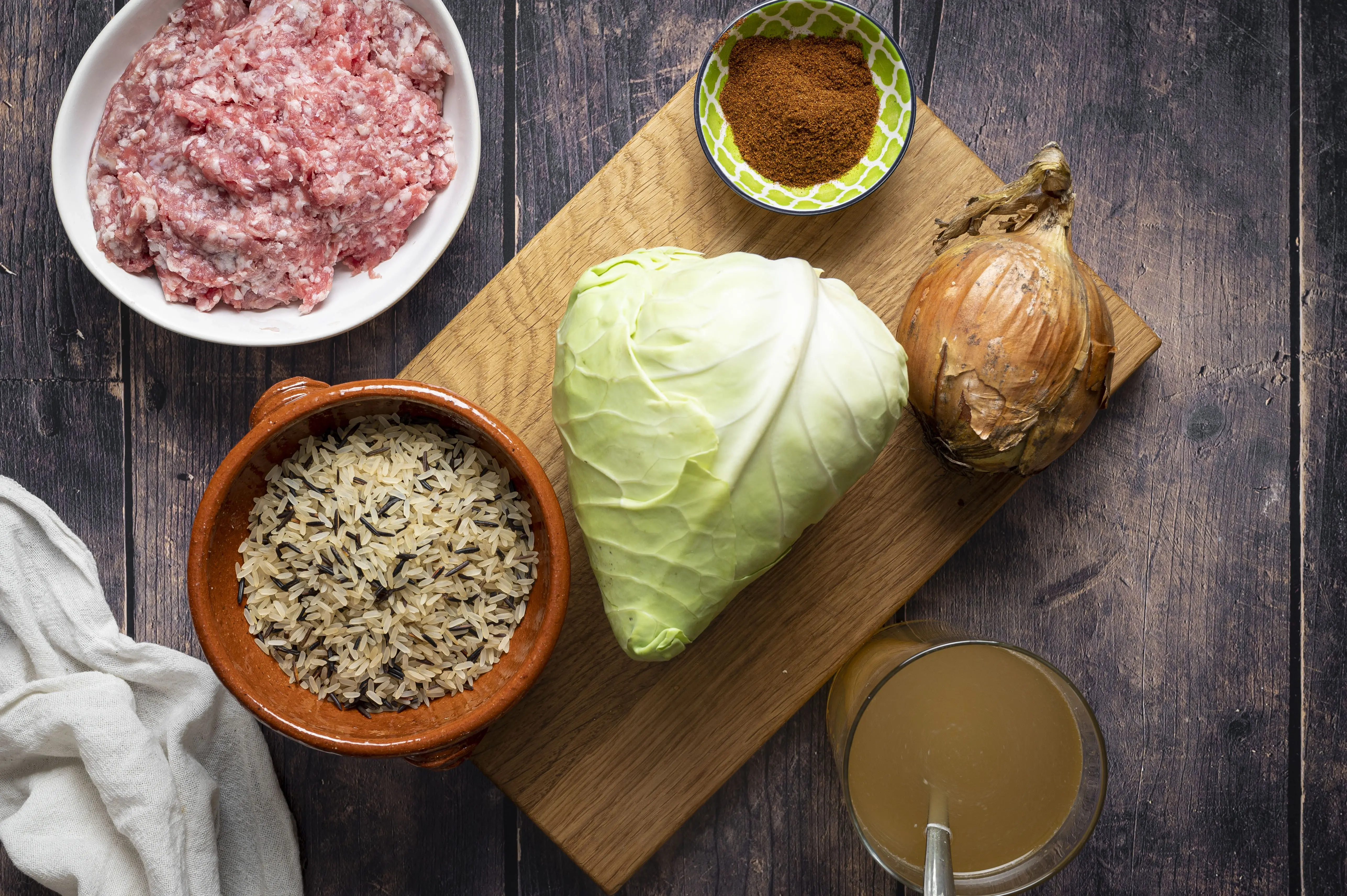 Spitzohl Hackfleisch Pfanne